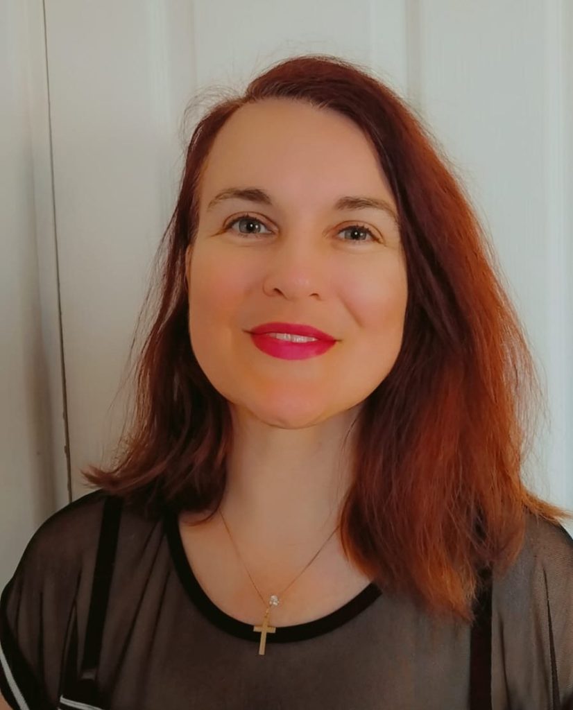 woman, Erin-Leigh, smiles